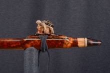 Amboyna Burl Native American Flute, Minor, Mid B-4, #T5K (6)